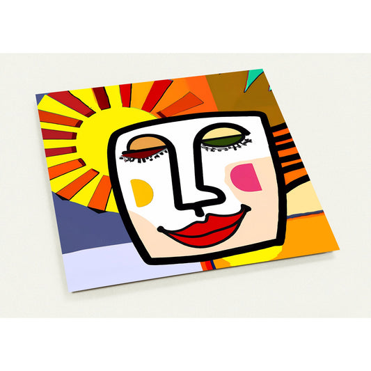"Sunny Face - Snickerdoodle" - Set van 10 ansichtkaarten (2-zijdig, standaard enveloppen) EAN8720865746135