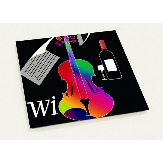 We & Wine - Pack of 10 cards (2-sided, standard envelopes) EAN 8720865746029