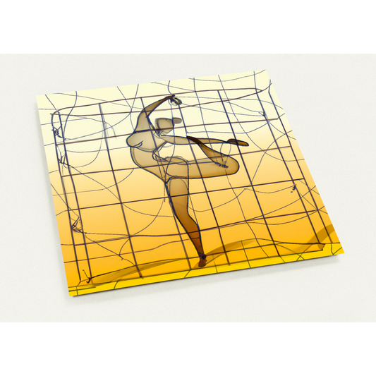 Yellow Dancer - Pack of 10 cards (2-sided, standard envelopes) EAN 8720865746005