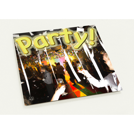 Party People - Pack of 10 cards (2-sided, standard envelopes)